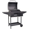 VIDAXL - vidaXL Barbecue au charbon de bois avec étagère inférieure Noir - vignette