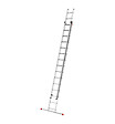 HAILO - Echelle coulissante à  main 2 plans 2x15 échelons en aluminium 7,6m/8,4m Hailo ProfiStep Duo - vignette