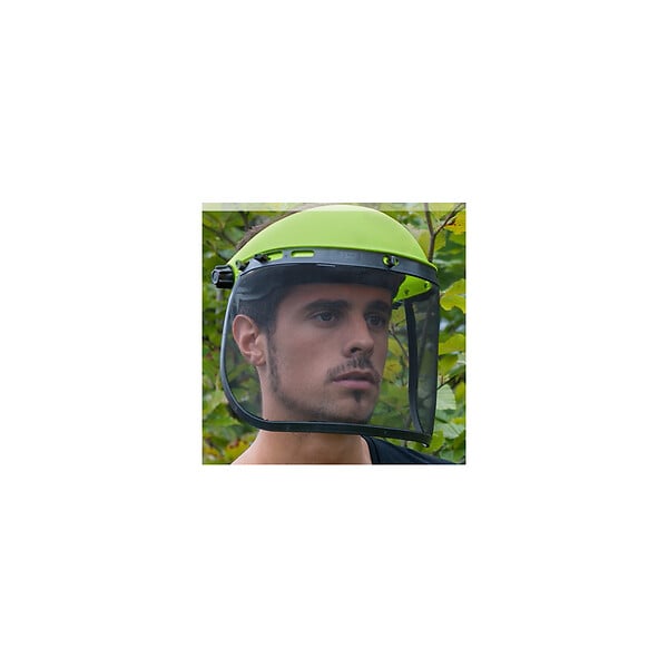 VITO - Débroussailleuse Thermique 52cm³ à Roues Lame Ø 255 mm + Casque de sécurité Grillagé VITO - large