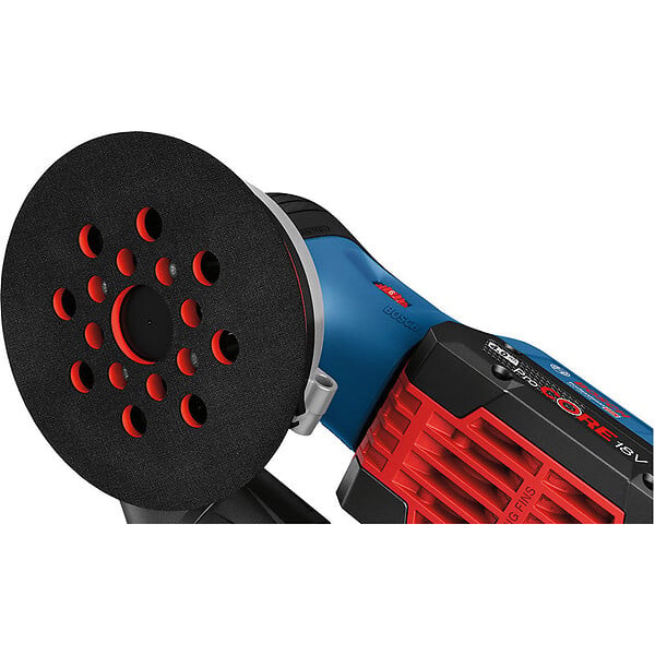 BOSCH - Ponceuse excentrique sans-fil BOSCH 0601372200 GEX 18V-125 dans L-boxx 136 avec disques (sans batteries, sans chargeur) - large
