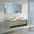 DISTRIBAIN - Meuble de salle de bain SANZA 1400 Scandinave - vignette