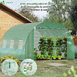 VOUNOT - Serre de jardin tunnel 9m2 en acier galvanise - vignette
