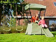 EXIT TOYS - Aire de jeux Ivy avec toboggan et double balançoire - Exit Toys - vignette