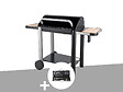 SOMAGIC - Barbecue charbon Vulcano 3000 + Malette 8 accessoires inox - Somagic - vignette