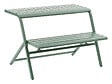 HESPERIDE - Ensemble table et banc de balcon Drilia olive - 2 places - Hespéride - vignette