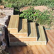VINUOVO - BLOCKY - Marche d'escalier modulable - 6 planches L-160cm H17cm - vignette
