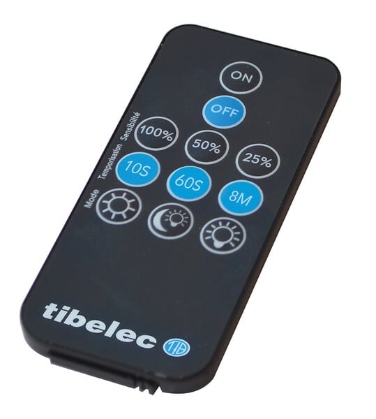 TIBELEC - Projecteur led nr 52w 4400lm detecteur hte frequence+cad. - large