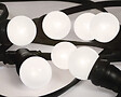 TIBELEC - Guirlande connectable 10 ampoules LED b22 - Blanc  - 10m - vignette