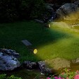 LUMI JARDIN - 2 Spots solaires projecteurs SPIKY Blanc chaud 100LM - vignette