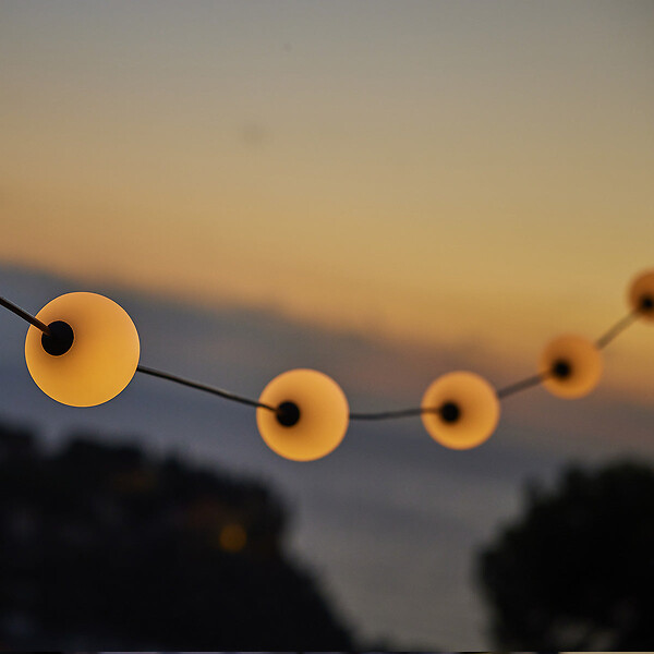 LUMISKY - Guirlande connectable BOLLY LIGHT 6 boules 5.5M - large