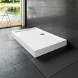 AICA SANITAIRE - Receveur de douche blanc rectangle 160x80cm - vignette