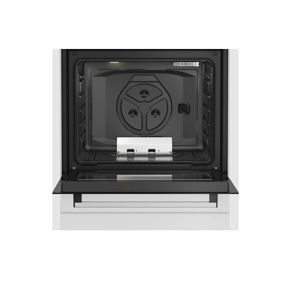 BEKO - cuisinière gaz 64l 4 feux blanc - FBG62121WD - large