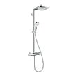 HANSGROHE - Hansgrohe Crometta E 240 1 jet EcoSmart Colonne de douche Showerpipe - vignette