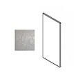 GD MENUISERIES - Porte de cuisine Har Platine Armoire H131xL60 cm - vignette