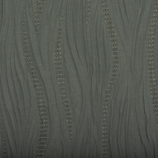 ATMOSPHERA - Rideau à œillets tissu texturé effet froissé Vert Kaki 135 x 260 cm - large