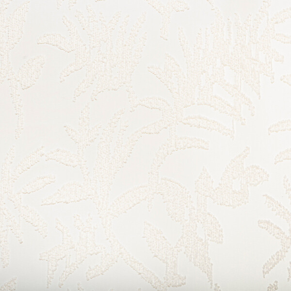 ATMOSPHERA - Rideau à œillets Jacquard Blanc Ivoire motif tufté 135 x 260 cm - large