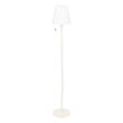 ATMOSPHERA - Lampadaire d'extérieur LED rechargeable USB base acier Beige D 18 x L 105.5 cm - vignette