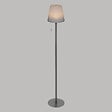 ATMOSPHERA - Lampadaire d'extérieur LED rechargeable USB base acier Gris Foncé D 18 x L 105.5 cm - vignette