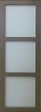GD MENUISERIES - Porte Coulissante Gris Taupe RAL 7006 Vitrée H204 x L83 cm, Rail Alu, Coquilles - vignette