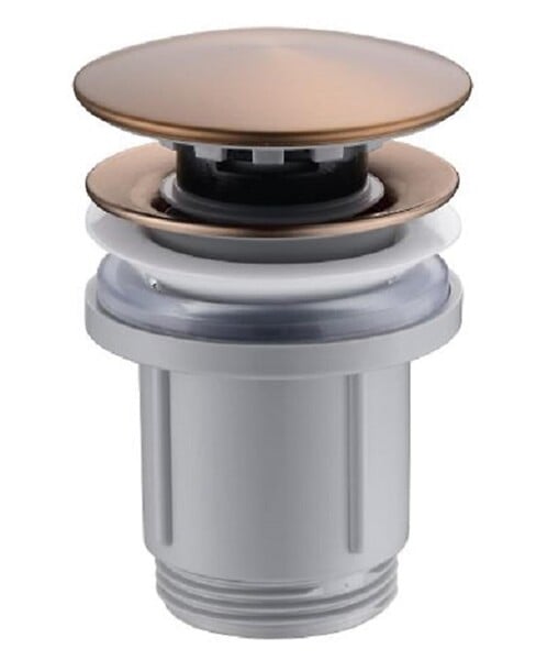IMEX - Vidage CLIC CLAC - Or rose brossé- réf : VCC021 - IMEX - large