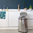 KITCHEN MOVE - Poubelle automatique inox MAJESTIC argent 80L - vignette