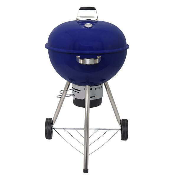 MODE DE VIE - Barbecue en boule charbon de bois Heracles - Bleu - large