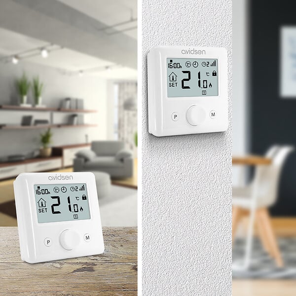 AVIDSEN - Thermostat sans fil connecté Homeflow WL - large