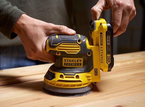 STANLEY Fatmax - V20 Ponceuse excentrique - Lithium 18V - sans batterie - large