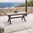 OVIALA - Table extensible 10 places en aluminium et céramique - Tivoli - vignette
