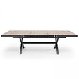 OVIALA - Table extensible 10 places en aluminium et céramique - Tivoli - vignette