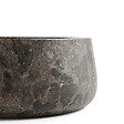 MG VALENCI - Vasque en marbre naturel   FLORES grey   40x40x15 cm - vignette