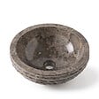 MG VALENCI - Vasque en marbre naturel   HORTA grey   40x40x15 cm - vignette