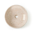 MG VALENCI - Vasque en marbre naturel   FLORES cream   40x40x15 cm - vignette