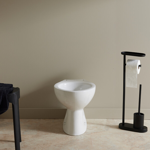 GODART - Cuvette WC à alimentation indépendante sortie verticale Atlas - large