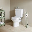 GODART - WC à poser avec lave-mains intégré sans bride sortie horizontale Opale - vignette