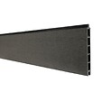 DECKLINEA - Kit Clôture Composite RIO Anthracite 7,5x1,8m - Bois composite & Aluminium - Poteaux sur Platines Noir - Brise vue - vignette