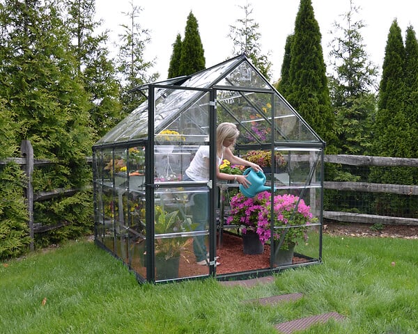 CANOPIA - Canopia Serre de jardin Harmony 4,6m² Grise - large
