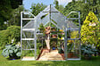 CANOPIA - Canopia Serre de jardin Balance 9m² Argent - vignette