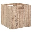 5 FIVE SIMPLY SMART - Boîte de rangement en bois aspect chêne Naturel 31 x 31 cm - vignette
