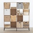 5 FIVE SIMPLY SMART - Boîte de rangement en bois aspect chêne Naturel 31 x 31 cm - vignette