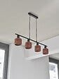 LEDVANCE - Suspension decor clay windows linear 4xe27 - vignette