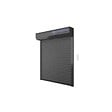 VOLET-MOUSTIQUAIRE - Volet solaire alu radio H 130 cm x L 120 cm Gris - vignette