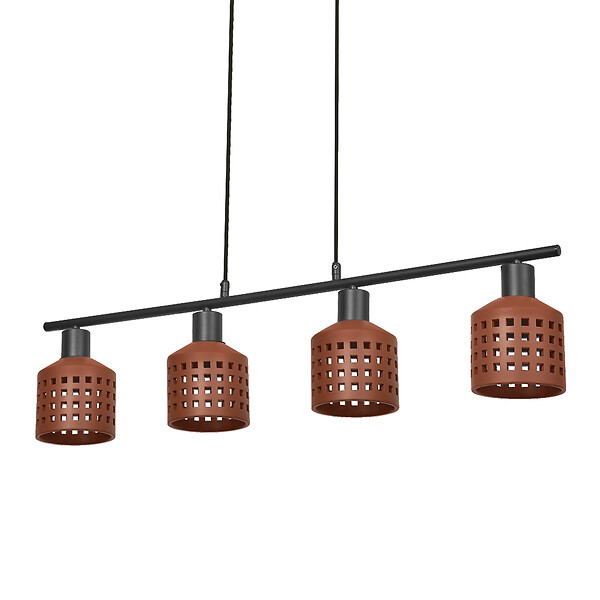 LEDVANCE - Suspension decor clay windows linear 4xe27 - large