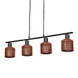 LEDVANCE - Suspension decor clay windows linear 4xe27 - vignette