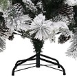 VIDAXL - vidaXL Sapin de Noël à  flocons de neige et pommes de pin 225 cm PVC/PE - vignette