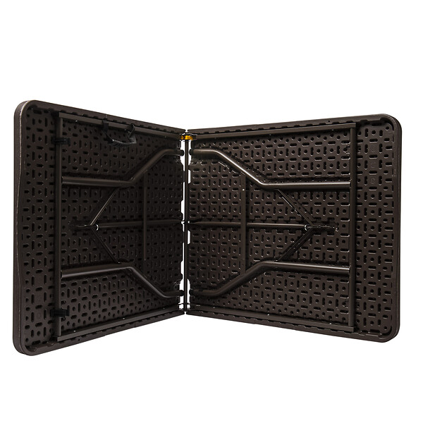 WERKAPRO - Table pliante  aspect bois  180x74x74cm - large
