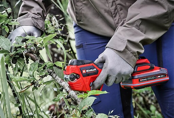 EINHELL - Sécateur sans fil GP-LS 18/28 Li BL-Solo - 18V - moteur brushless - lames SK5 - coupé 28mm - sans batterie/chargeur - large