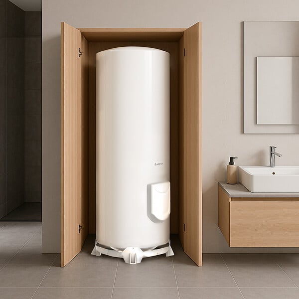 ARISTON - Chauffe eau électrique Vertical Sol Ariston Blindé Initio XPERT 300 L - large