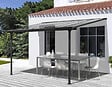 HABRITA - Toit terrasse - Aluminium - Gris anthracite - 9.21m2 - vignette