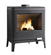 INVICTA - Poêle à bois Kazan - Fonte - Anthracite - 9kW - vignette